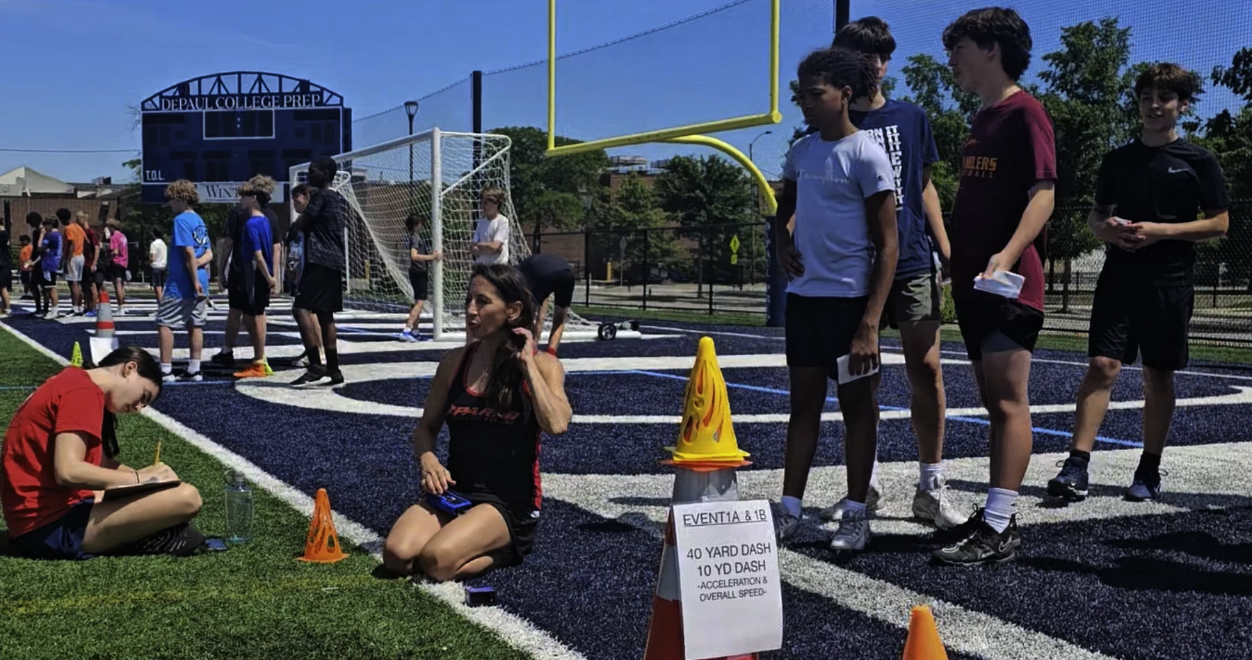 Combine metrics and performance evidence.