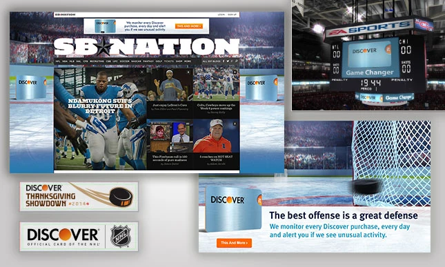 Large-scale sports and media campaign system.