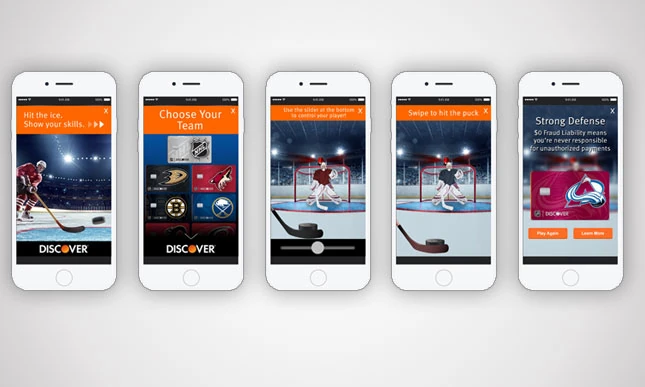 NHL-connected mobile engagement.