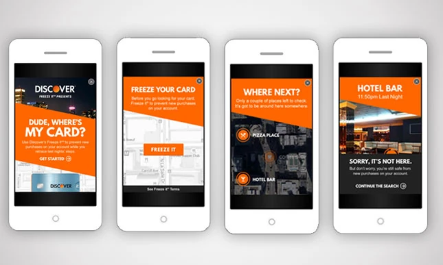 Mobile campaign and utility concepts.